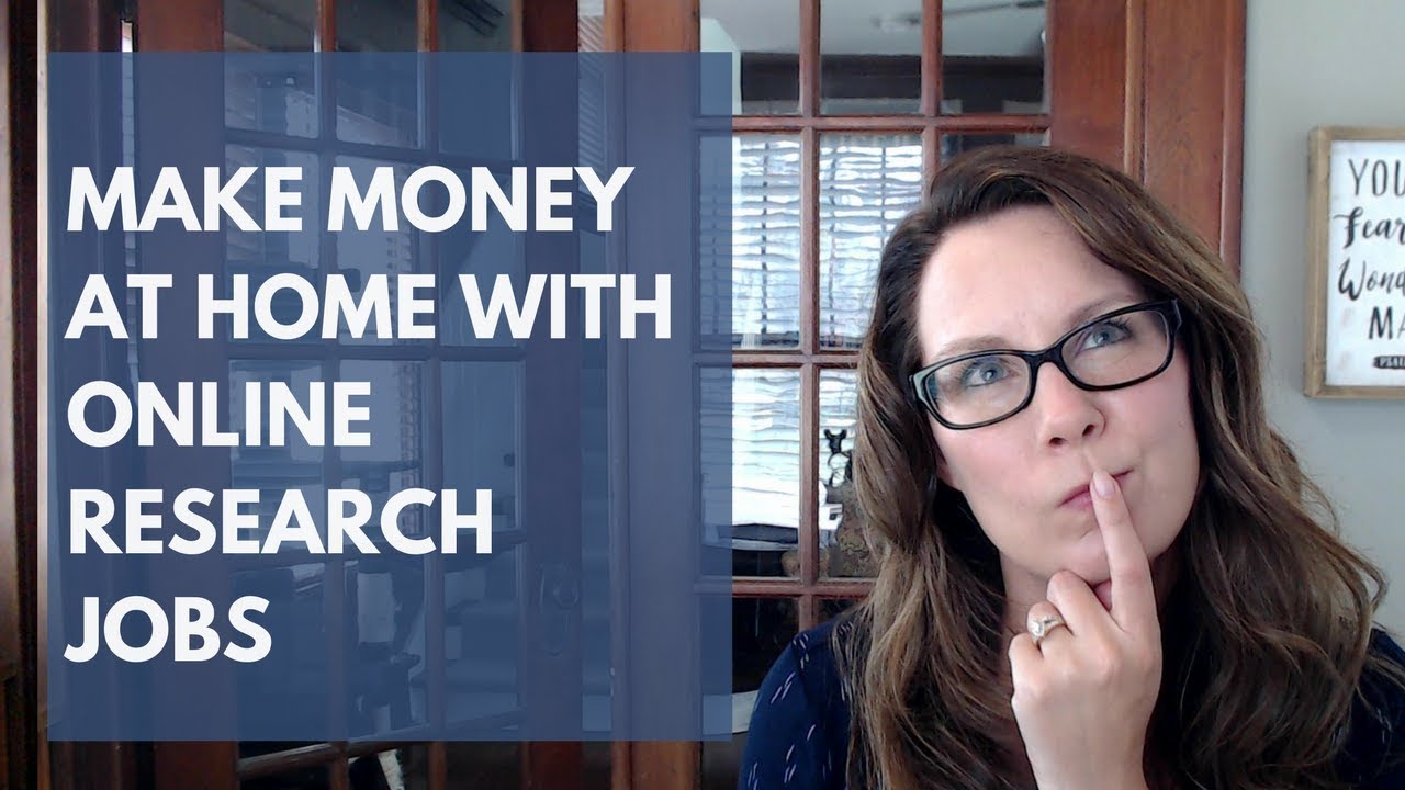 Online Research Jobs: Make Money With Your Smarts