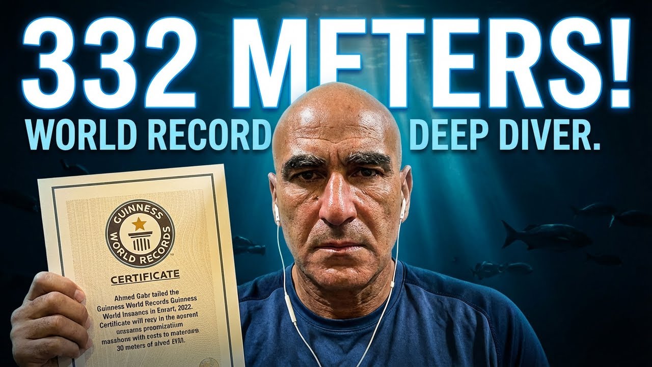 Season 2 Episode 3: Interview with World Record Deep Diver Ahmed Gabr | The Dead Foot Diver Podcast