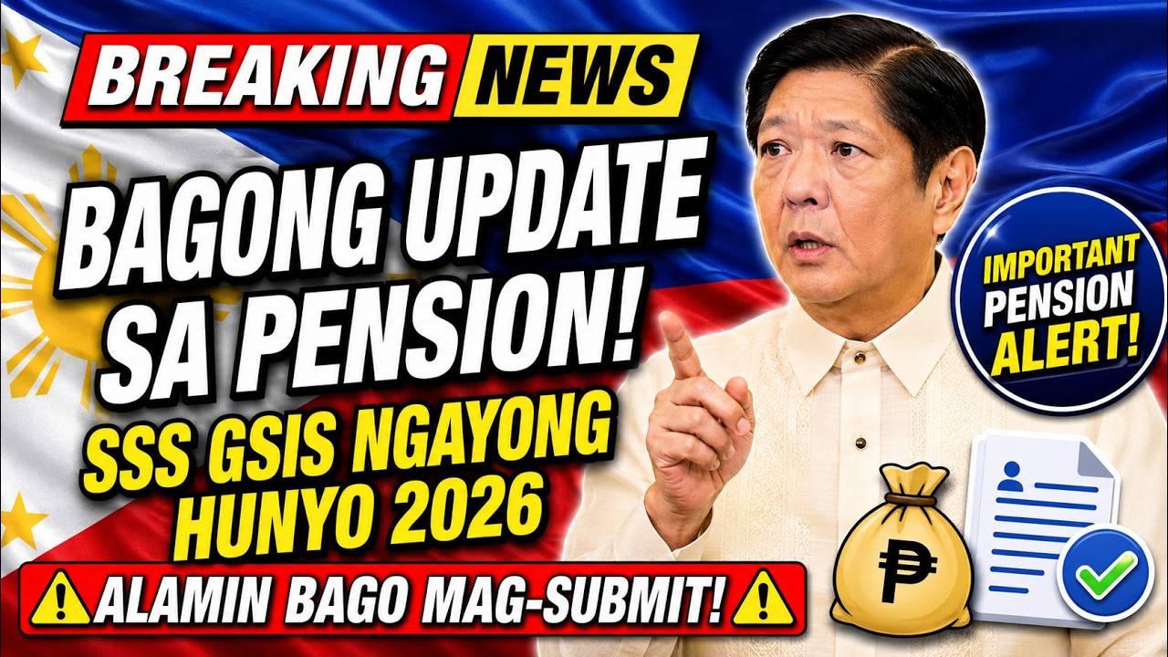 🚨 Update sa Pension ng SSS GSIS ngayong Hunyo 2026 May Kailangang Isumite Ba ang mga Pensioner