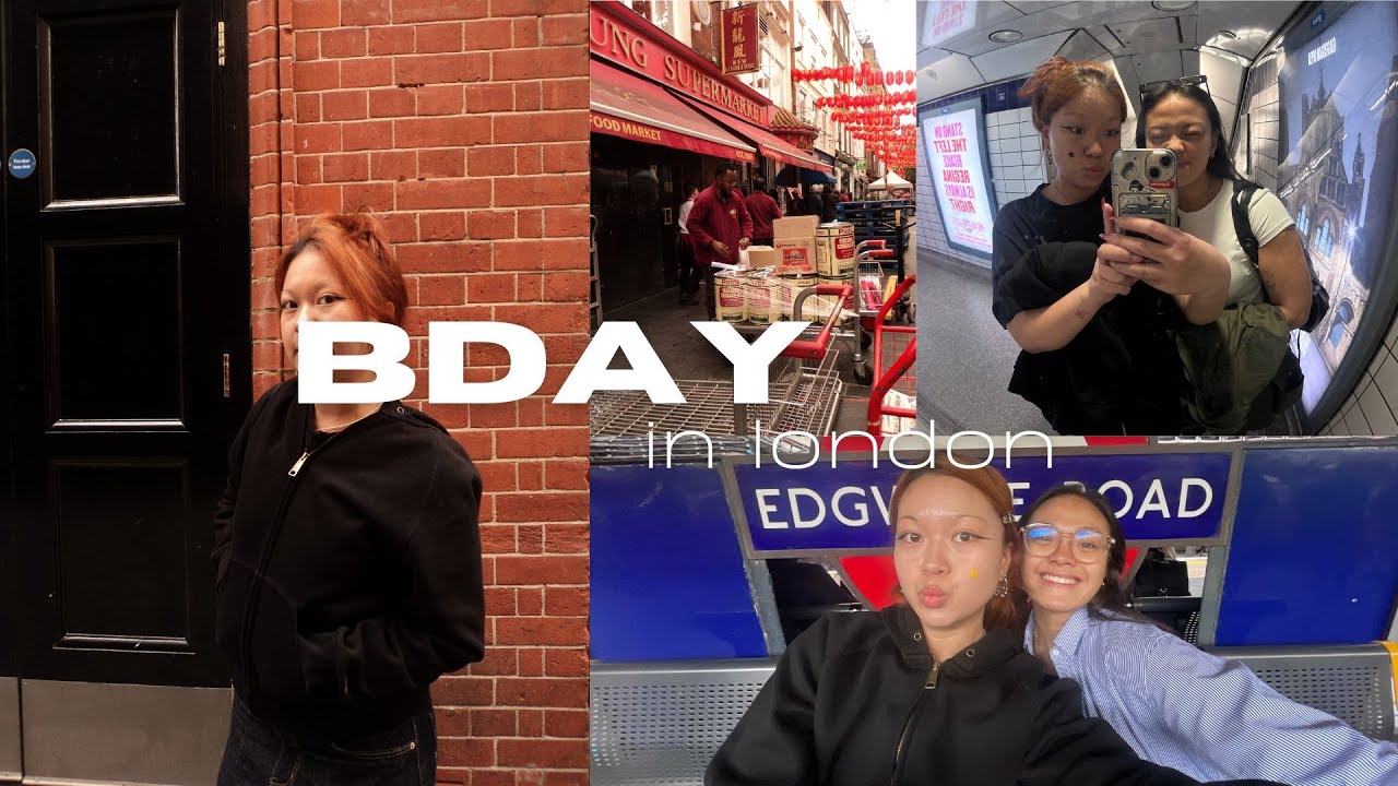 Birthday trip in london with my sis