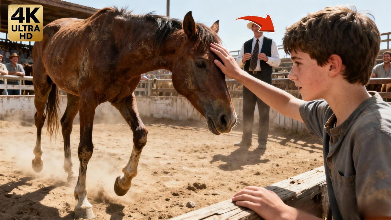 Kicked Out at 14,Cowboy Bought a Ugly Horse No One Wanted for $5—What It Became Changed Everything
