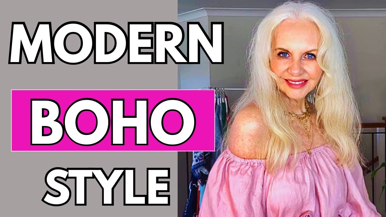 The secret to wearing BOHO over 50