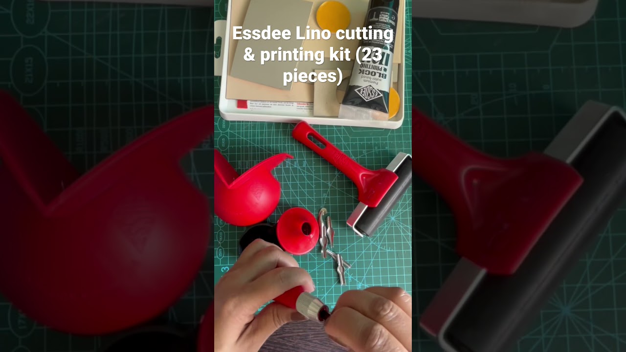 Essdee Lino Cutting & Printing Kit (23 Pieces) 