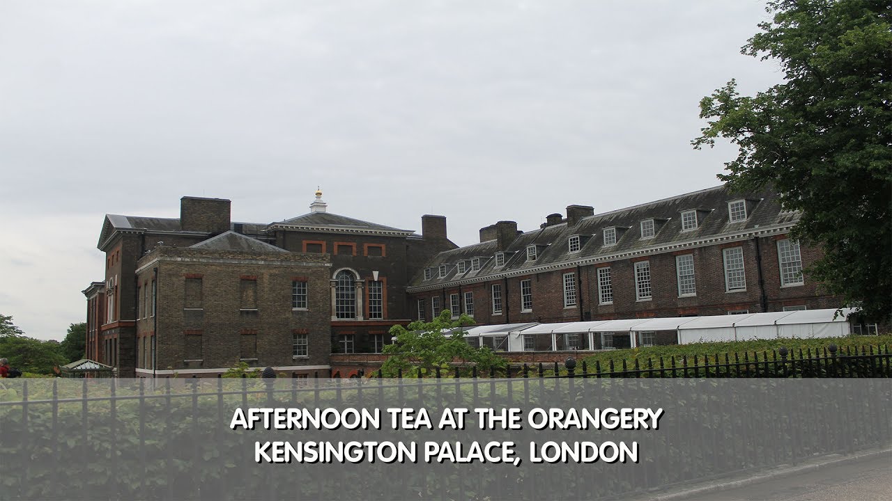 Afternoon Tea at The Orangery - Kensington Palace, London