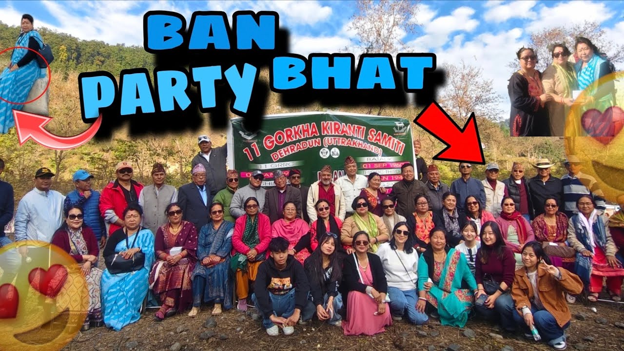 Ban bhat party vlog 😍|Durga Rai|