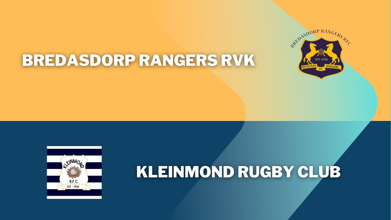 BREDASDORP RANGERS vs KLEINMOND RUGBY KLUB