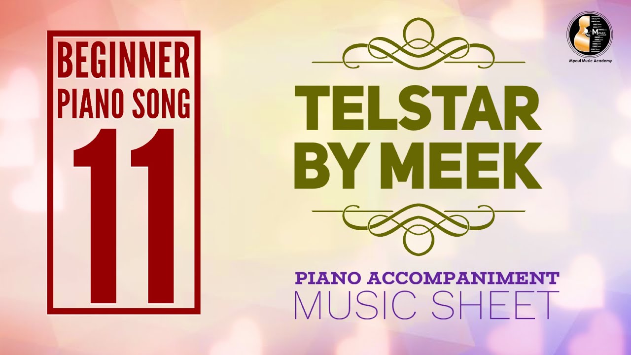 Telstar Piano Music Sheet Song 11