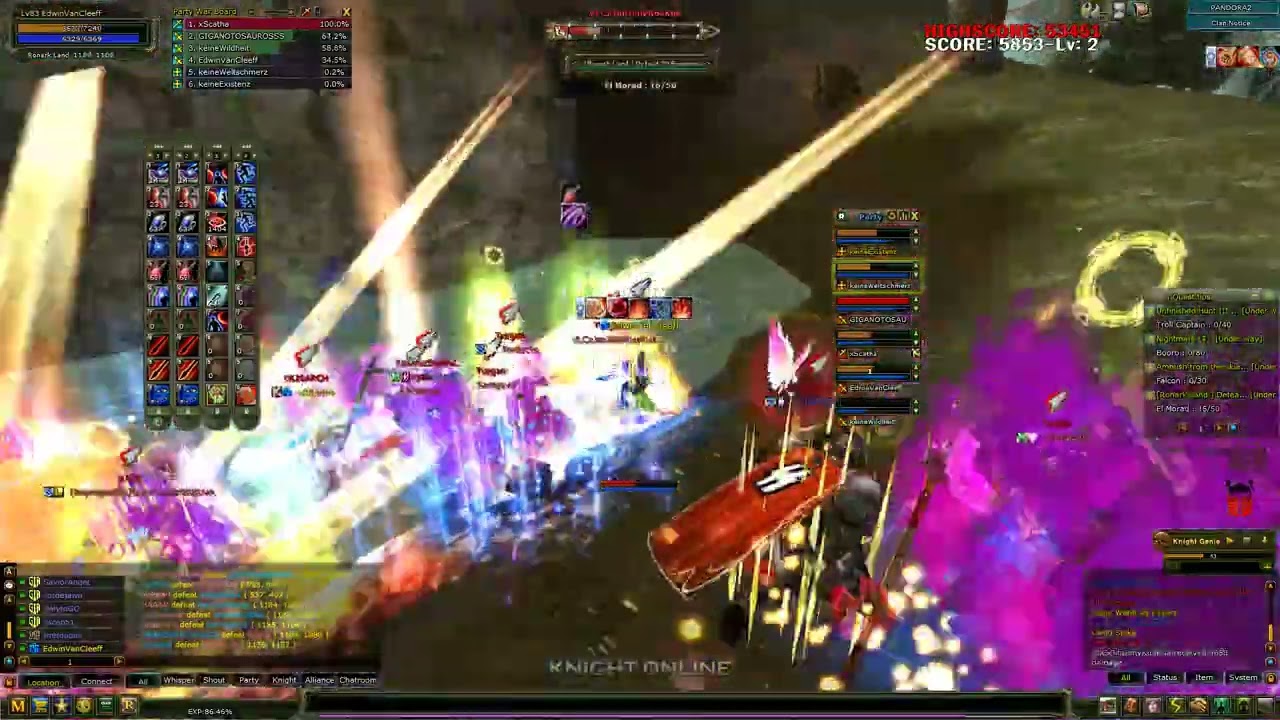 ORTAYA KARIŞIK ANLAR OLİGARCH - 6 (EVC) #PANDORA #knightonline