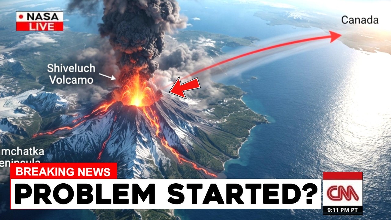 Shiveluch Erupts to 39,000 Feet&mdash;Could the Ash Reach Canada?