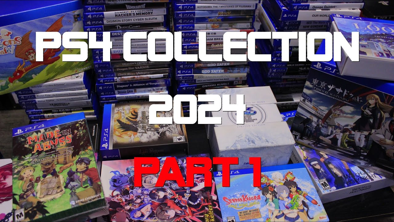 PS4 Games Collection Update 2024  -Part 1-  (200+ games)