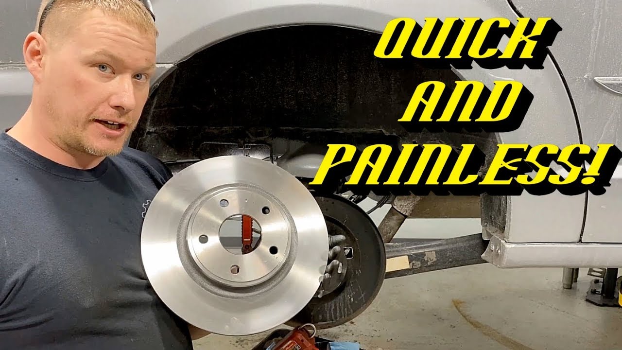 Пошаговое руководство по ремонту заднего тормоза: Dodge Caravan и Chrysler Town & Country 2008–20...