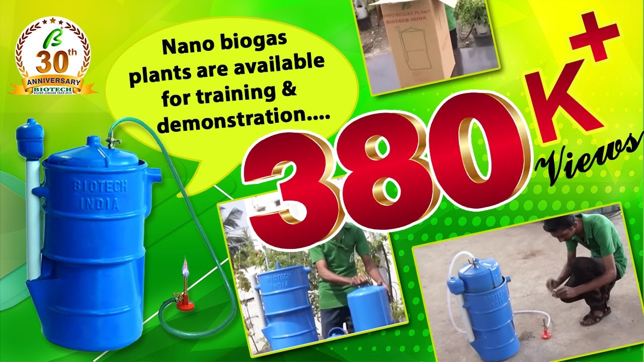 BIOTECH NANO BIOGAS PLANT PLANT
