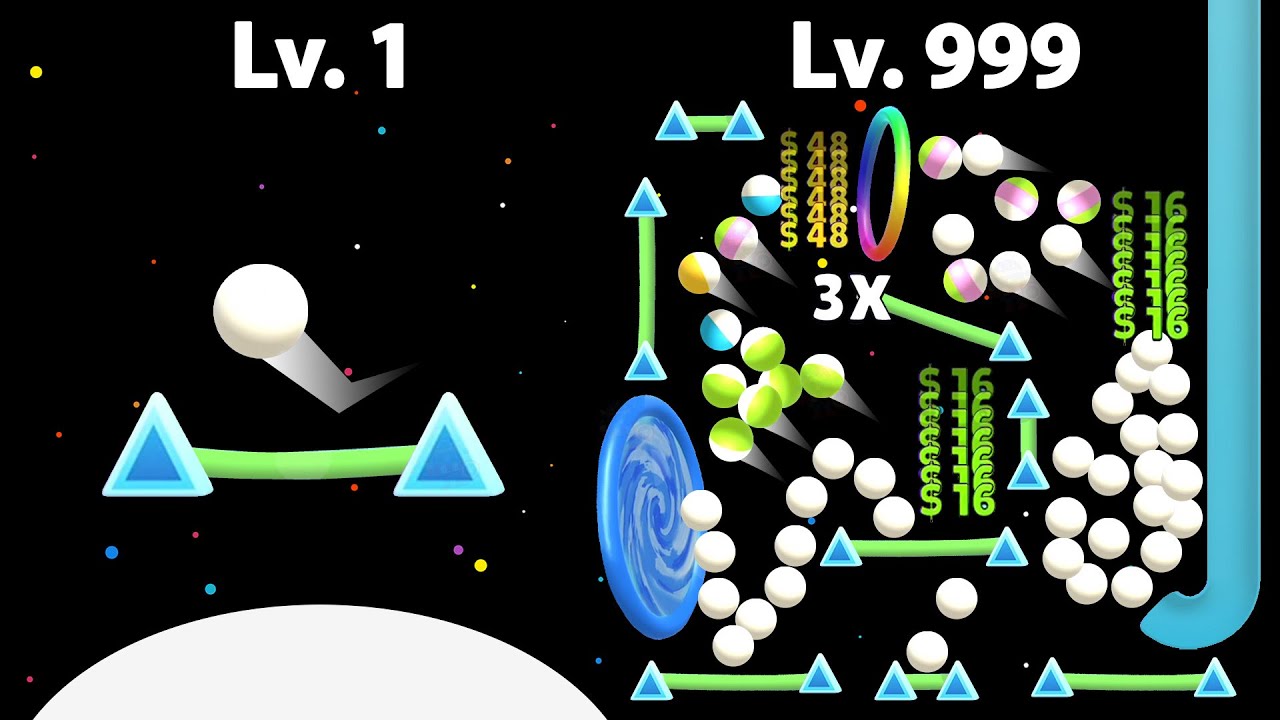 Satisfying Idle Puzzle Game - BALLS 'N ROPES