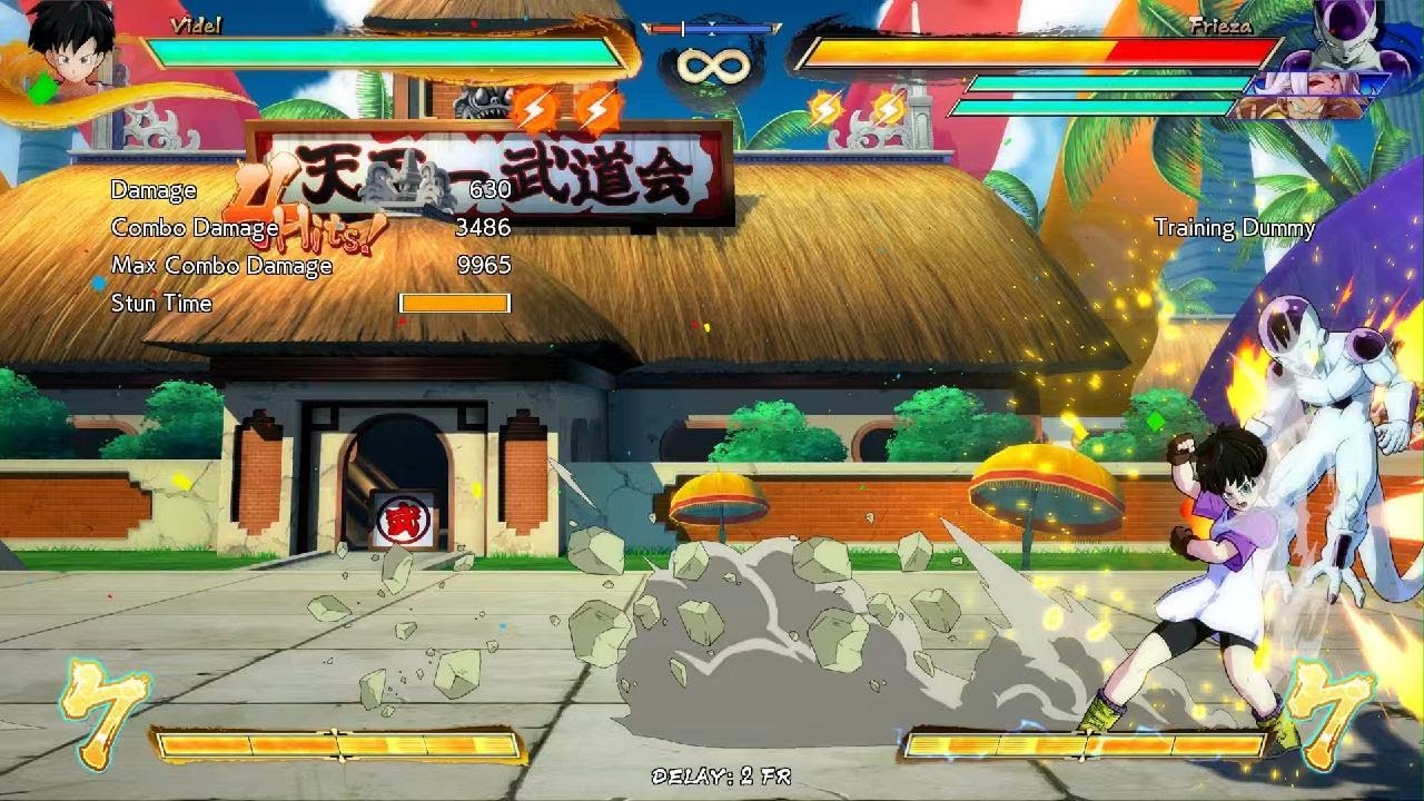 53 hit TOD combo as Videl (No spark)