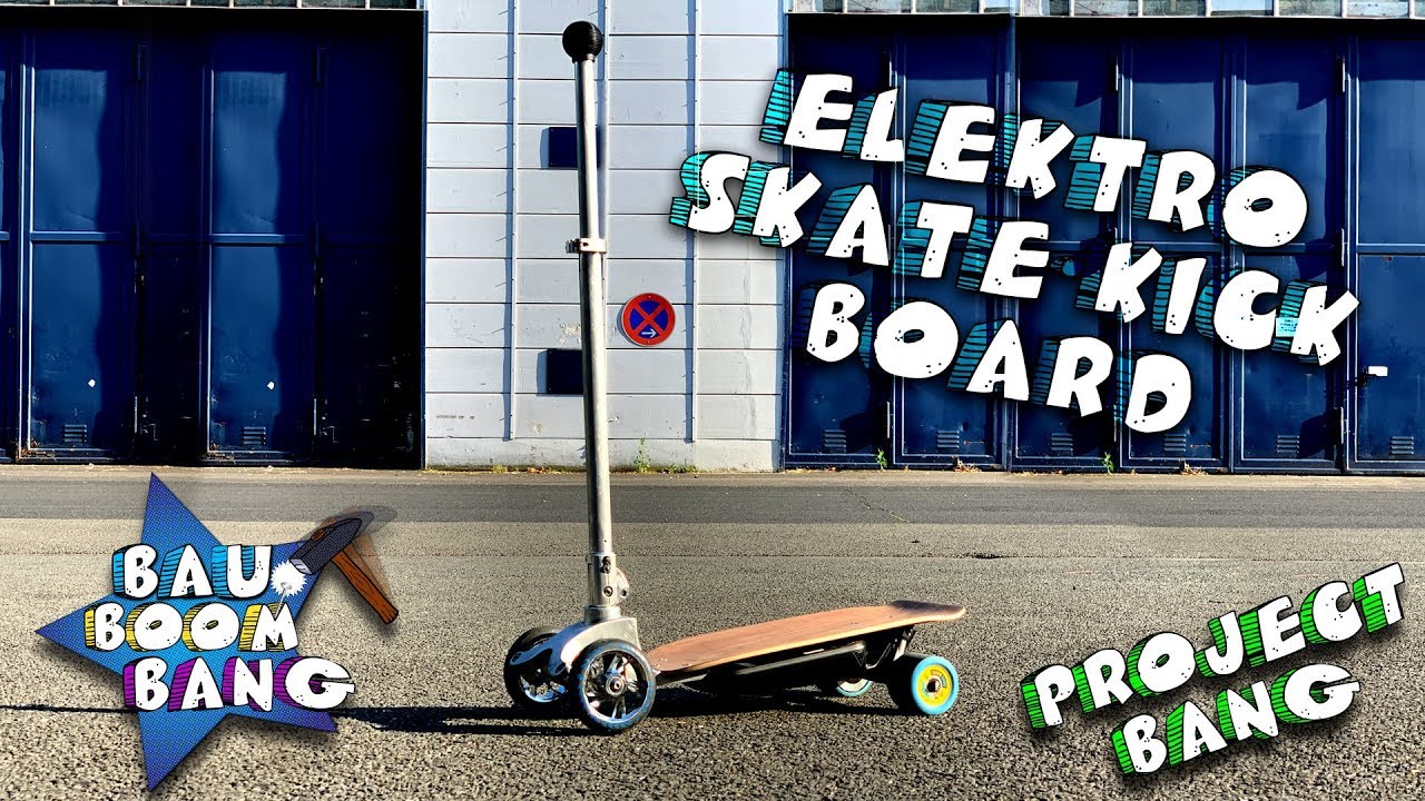 Elektro Kickboard selber bauen mit krassen 40km/h ! DIY