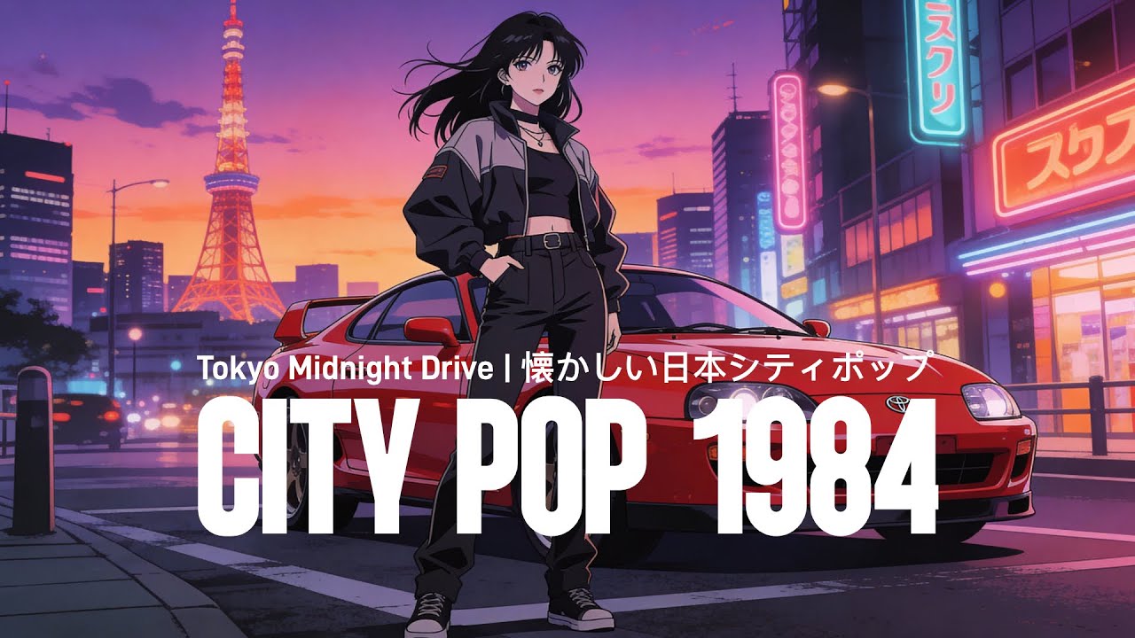 CITY POP 1984 – Tokyo Midnight Drive | 80s Japanese City Pop Playlist