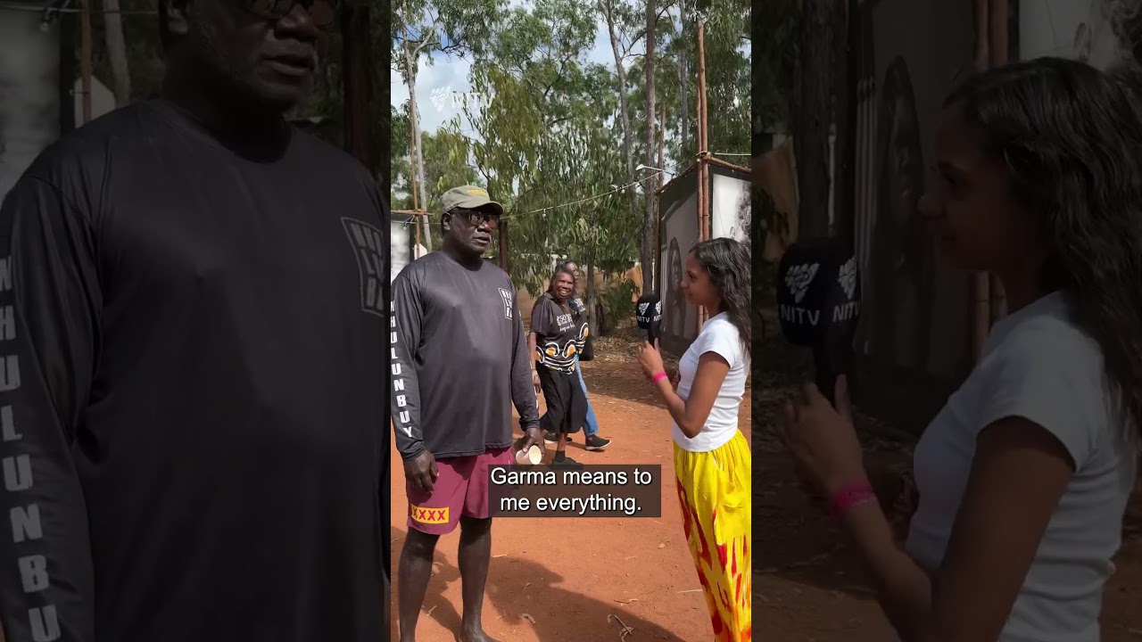 Janis takes us around the Garma grounds | NITV