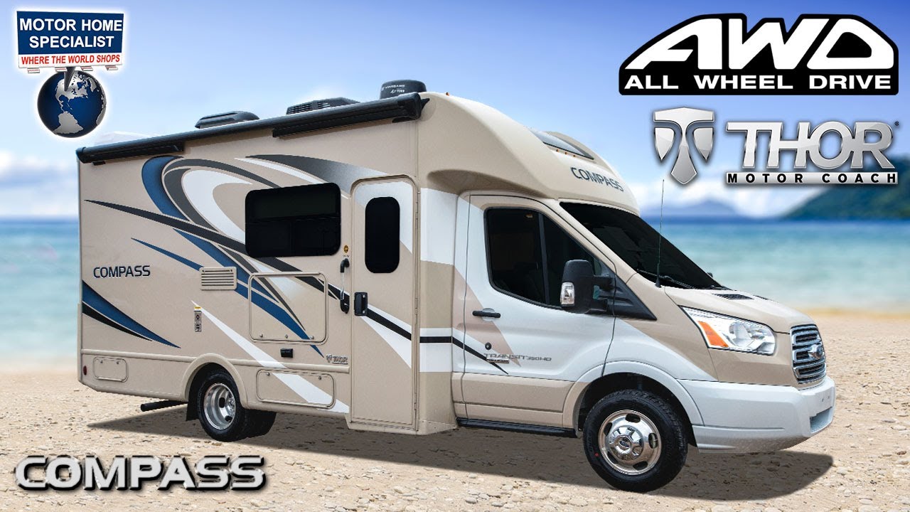 2021 Thor Compass All-Wheel Drive (AWD) Luxury Class C RV for Sale at #1 Dealer MHSRV.com