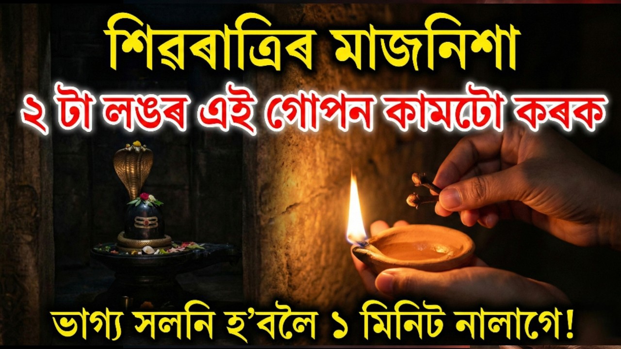 মহাশিৱৰাত্ৰিৰ পূৰ্বে পেলাই দিয়ক ৩টা বস্তু! কোন ৰাশিয়েই শিৱলিংগত কি অৰ্পণ কৰিব? মহাদেৱ সন্তুষ্ট হ'ব