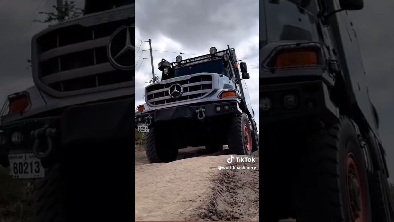 MERCEDES BENZ ZETROS 6x6 OFFROAD CAMPER TRUCK 🚛📽️