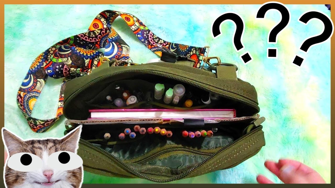 What's in my Molle Bag Plein Air Kit?  (Sooo much stuff!) 