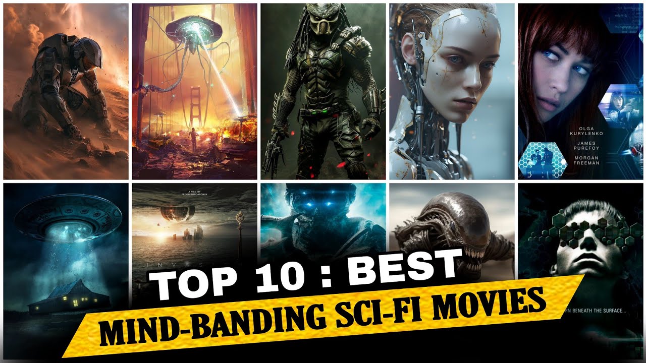 Top 10 MIND-BANDING Sci-fi Movies In Hindi | Best sci-fi Movies 2024 | Netflix & primevideo|