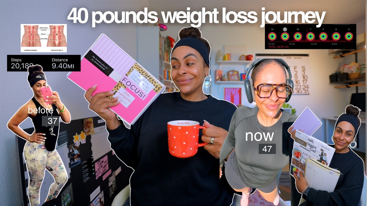 Week 1 of LOSING 40 POUNDS | Entering My Discipline Era 💅🏼 at 47, mom of 6 with 2 FULL TIME JOB 👩🏽‍💻