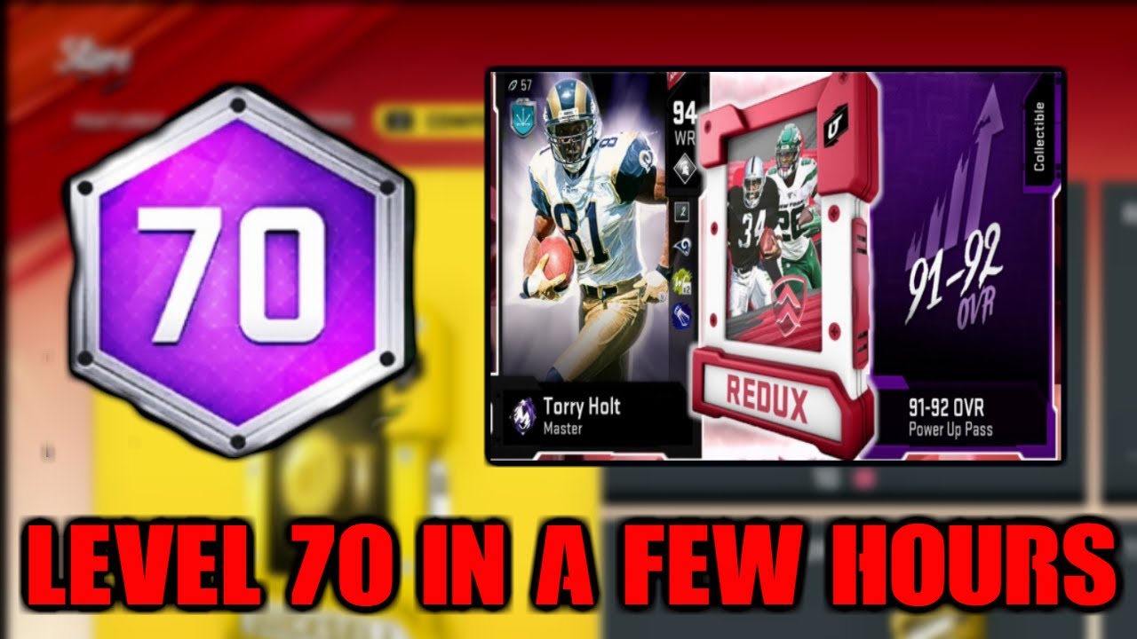 FASTEST WAY TO REACH MUT LEVEL 70 (IN A FEW HOURS) (NEWEST METHOD 2019) (MADDEN 20 ULTIMATE TEAM)