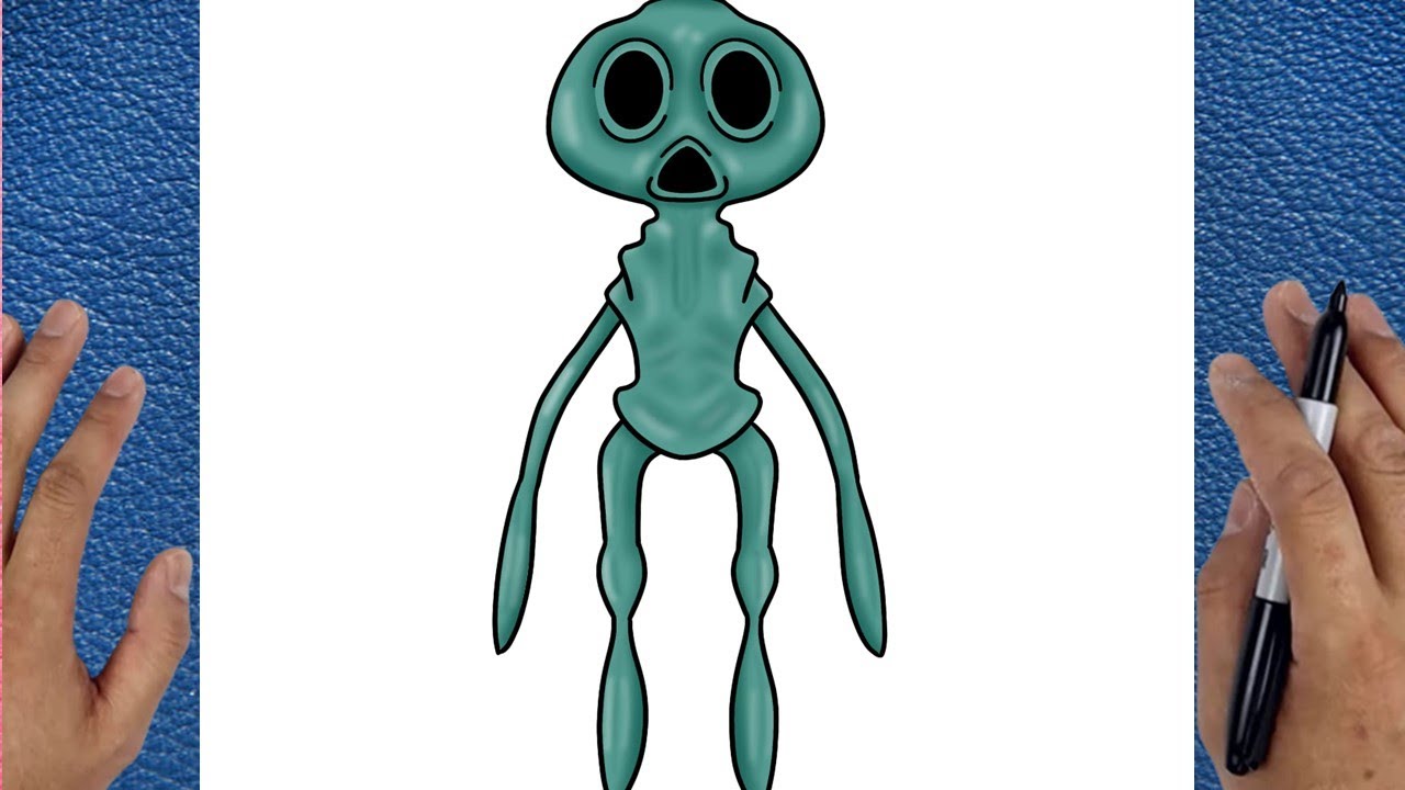 NEW! Learn to Draw Givanium Citizen from Garten of Banban