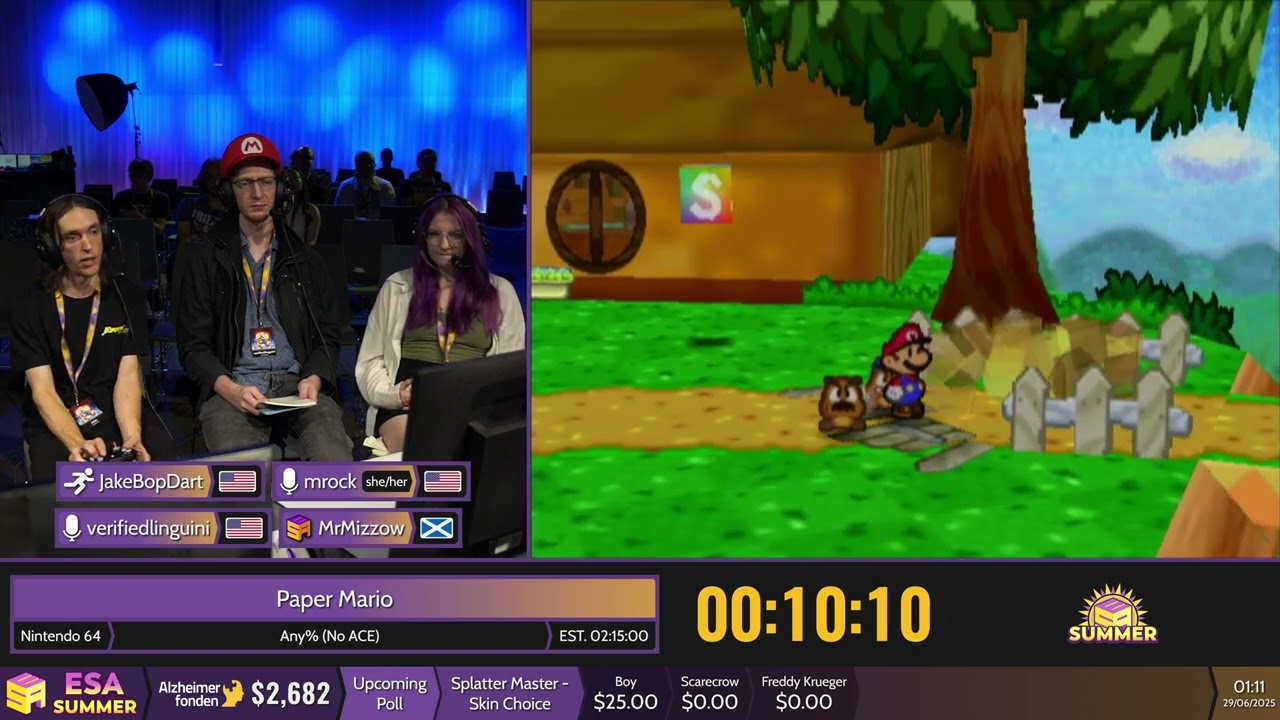 Paper Mario [Any% (No ACE)] by JakeBopDart - #ESASummer25