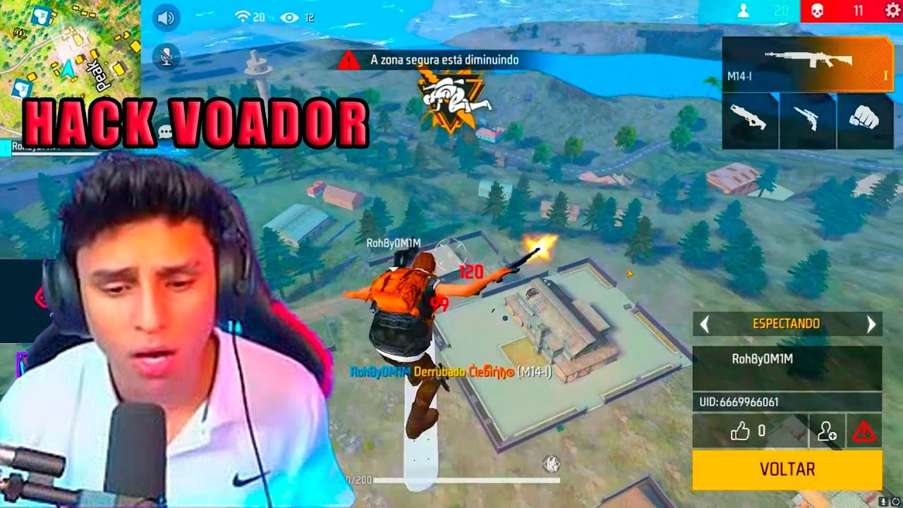 NOBRU MORRE PRA HACK VOADOR E FICA IMPRESSIONADO COM COMO ELE FAZ PRA VOAR