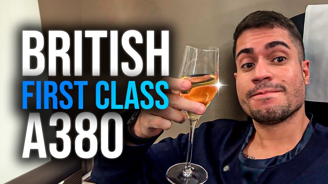 Como é voar na PRIMEIRA CLASSE da British Airways no A380