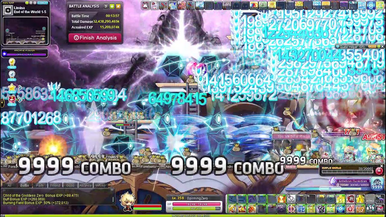 SpinningZero to 259
