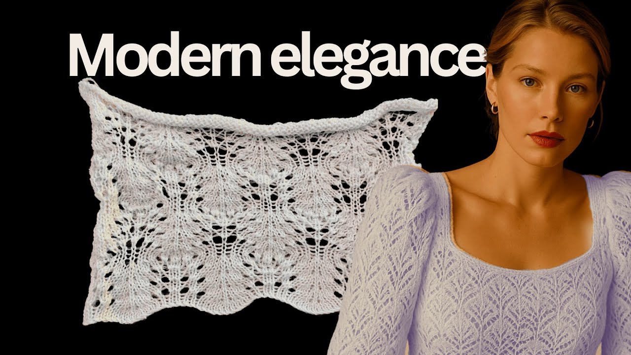 Victorian Knitwear Lace | Machine knitting | eKnitter #machineknitting #victorian #laceknitting