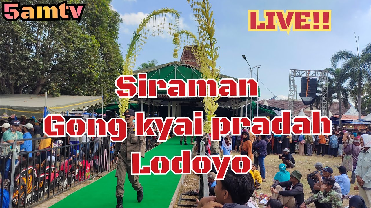 Live siraman pusaka gong kyai pradah lodoyo sutojayan Blitar.mbah pradah