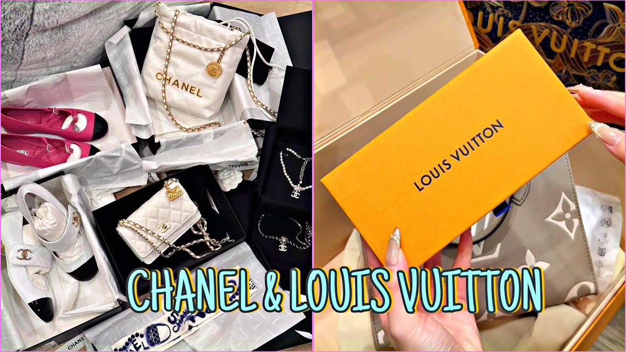 Распаковка Chanel и Louis Vuitton 🎀 | Презентация коллекции роскошных сумок
