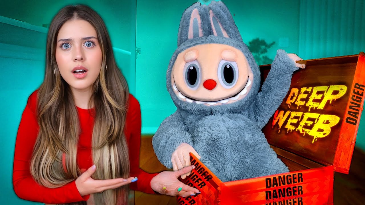 COMPRE UN LABUBU GIGANTE EN LA DEEP WEB *me persigue*