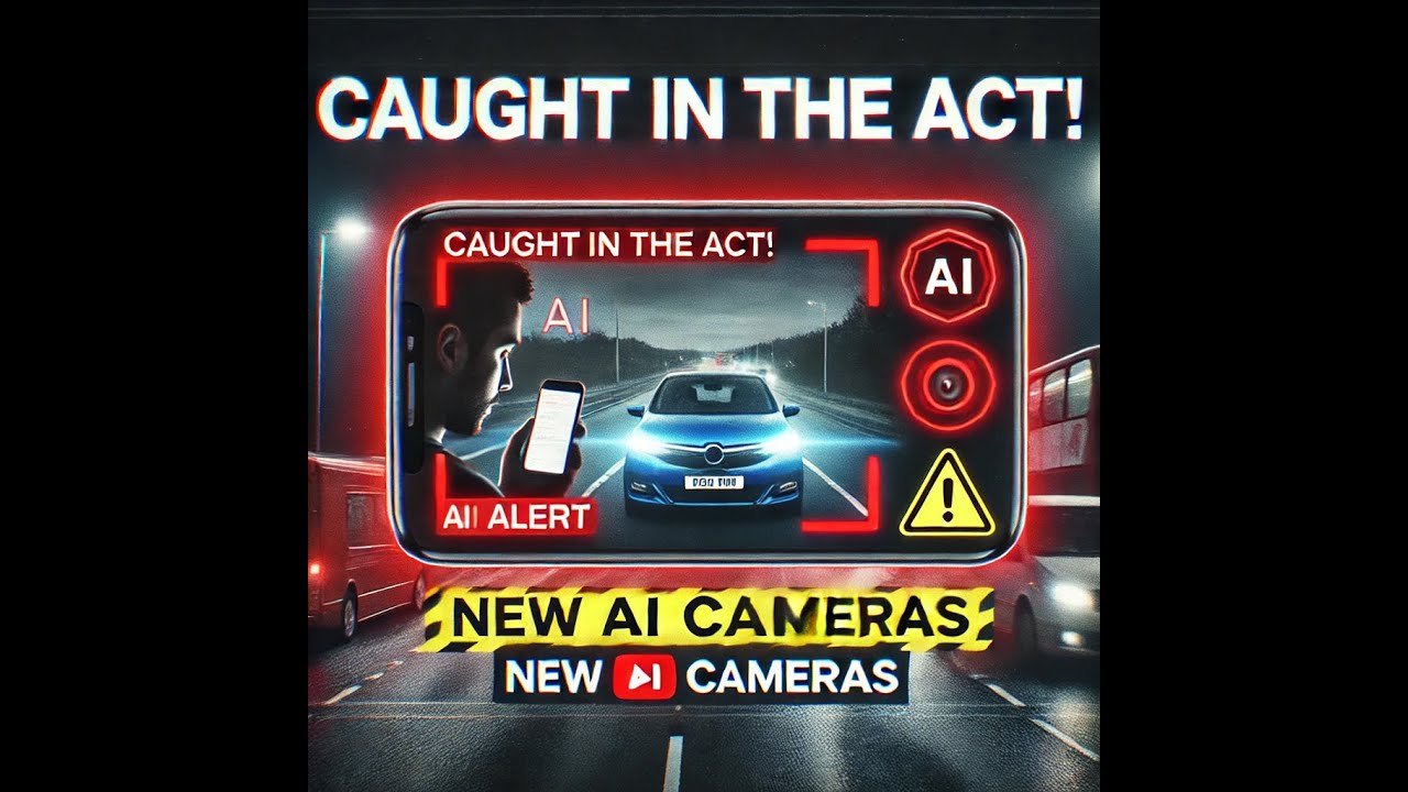 New AI Cameras Catch UK Drivers Using Smartphones: Revolutionary Road Safety Technology 2024
