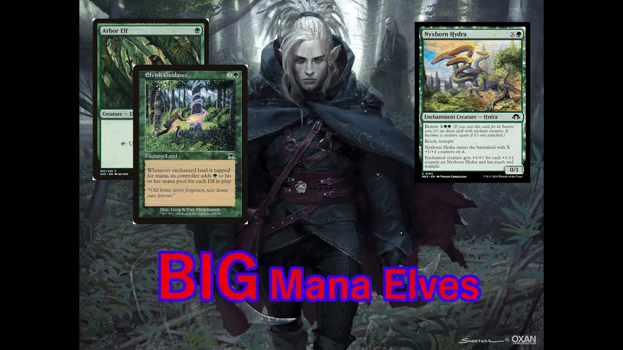 12 x Priest of Titania?! So much mana in Pauper