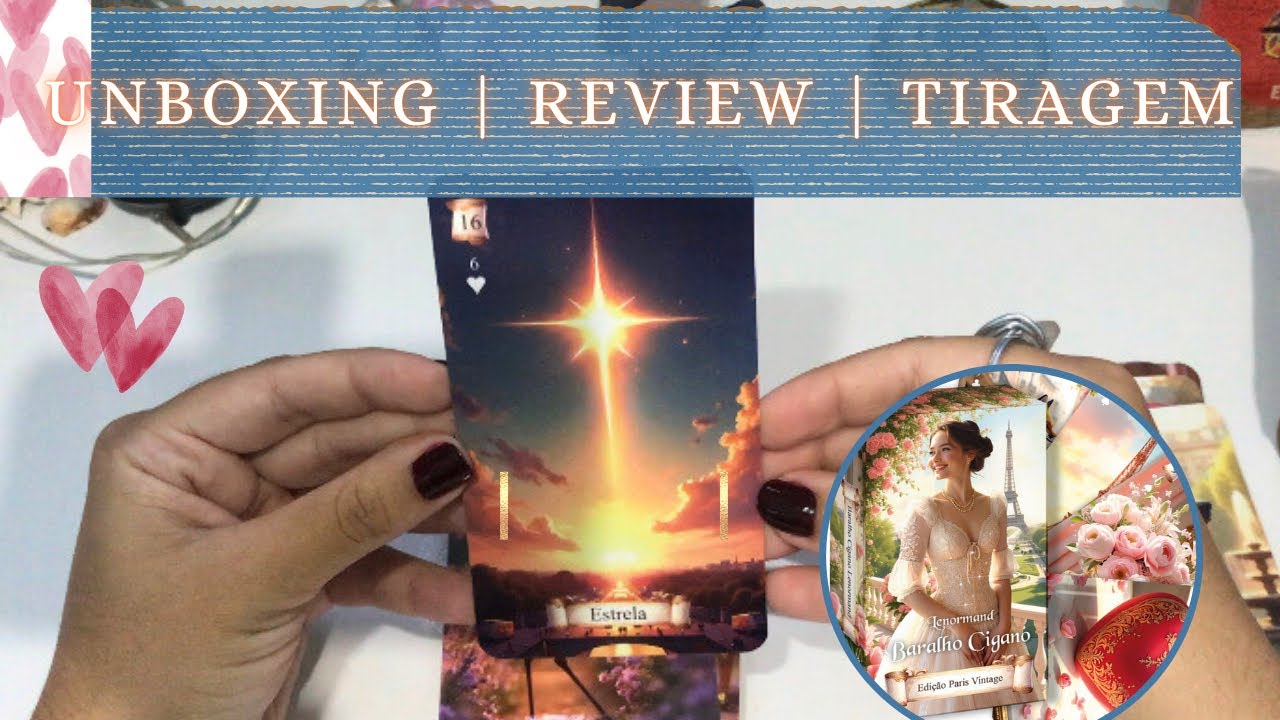 🌎 Tour review - BARALHO CIGANO (LENORMAND) PARIS VINTAGE 🇫🇷