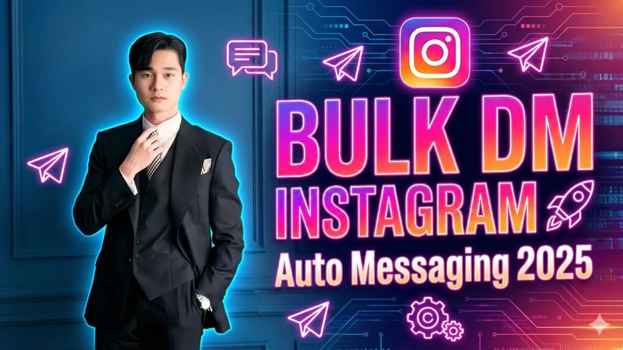 How to Send Bulk Messages on Instagram | Auto DM Tool 2025