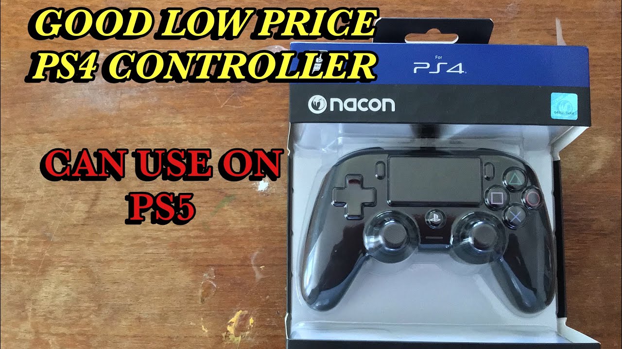 NACON Wired Compact Controller Unboxing!!!-CHEAP PS5 controller!!![PlayStation4 \ PlayStation 5]
