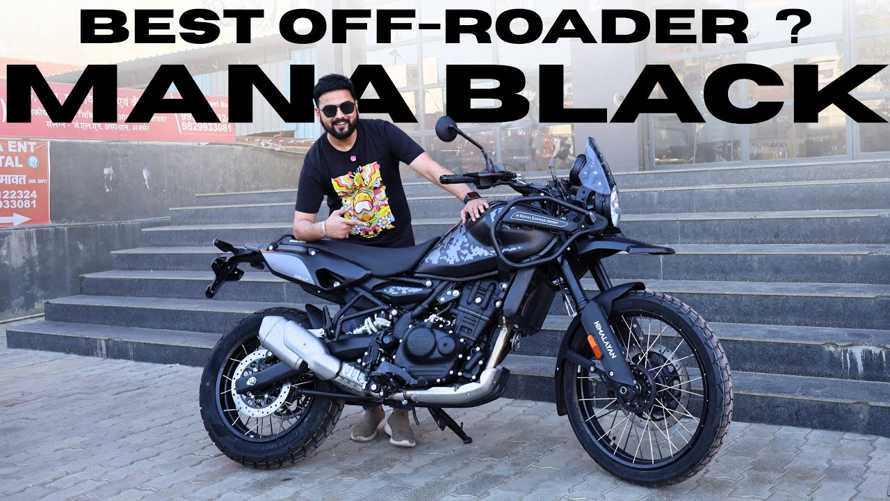 All New Royal Enfield Himalayan 450 (Mana Black) - Best For Off-Road??