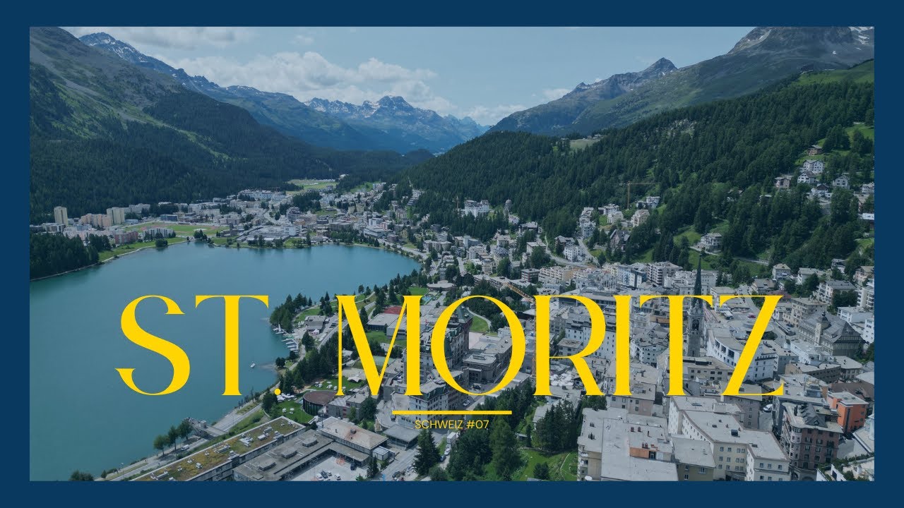St. Moritz im Sommer entdecken I St. Moritzersee I ⭐️⭐️⭐️⭐️⭐️ Hotel`s I Bobbahn I Schweiz I 4K