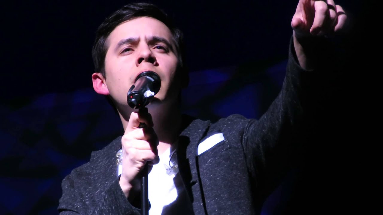 David Archuleta - Don't Run Away - QCPAC 3/25/16