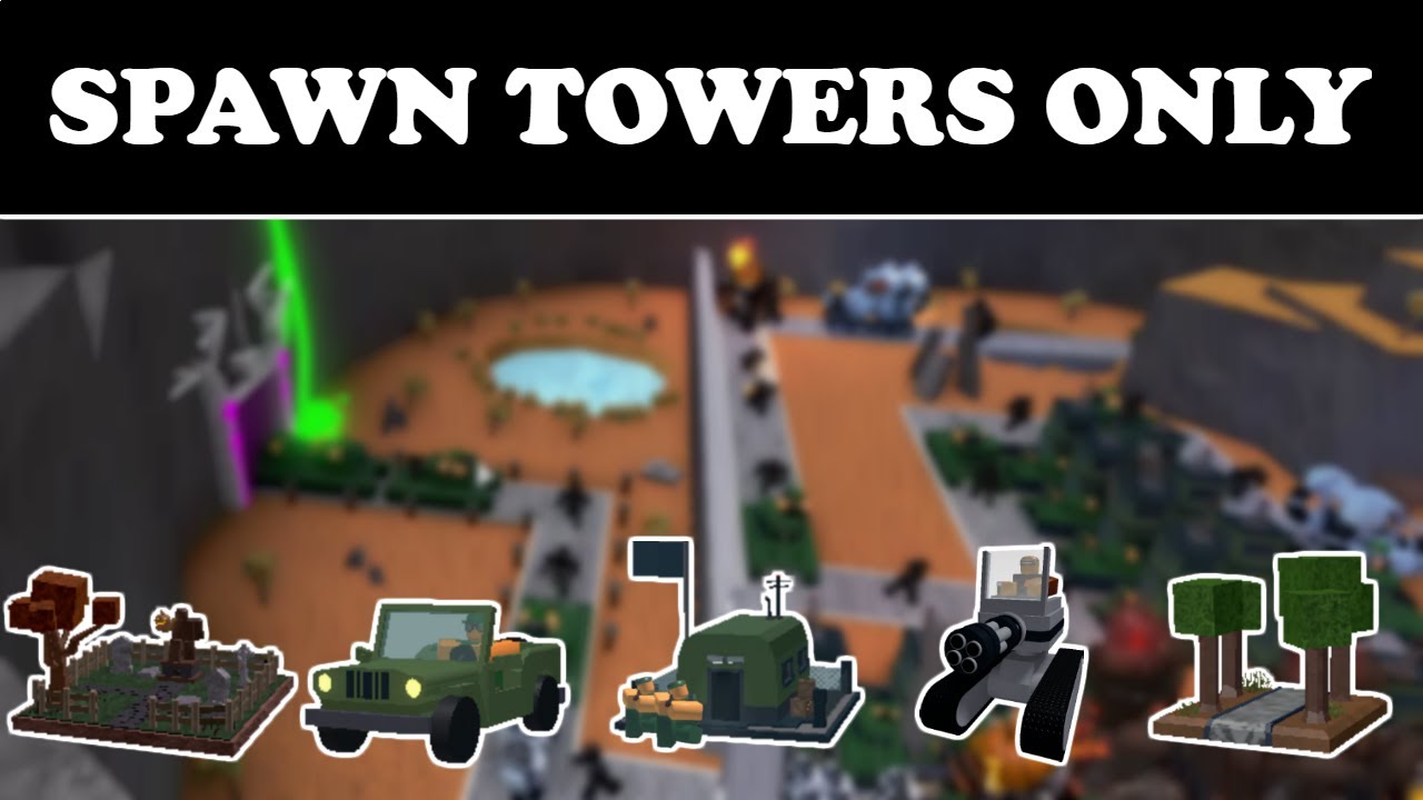 SPAWN TOWERS ONLY (+FARM) | 𝙑𝙊𝙄𝘿 𝘽𝙀𝘼𝙏𝙀𝙉 | Roblox Tower Battles [OUTDATED]