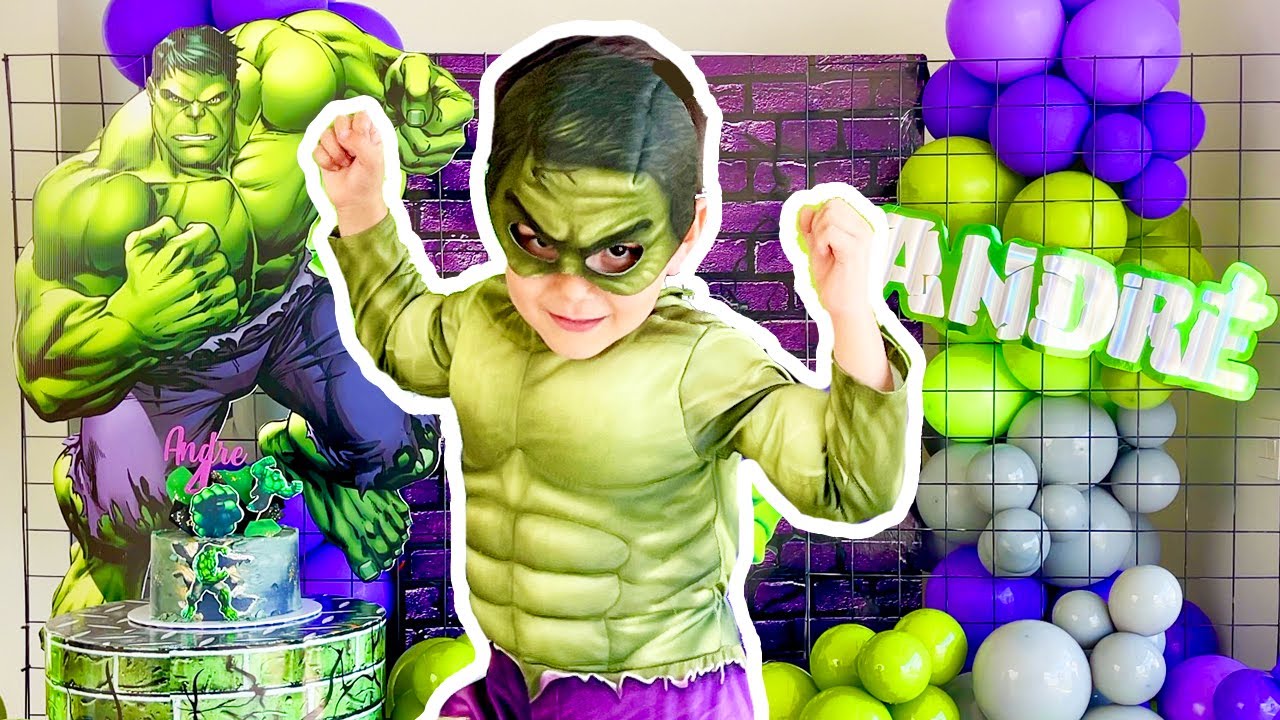 FIESTA ANDRÉ #4 HULK | PLAYWORLDTV