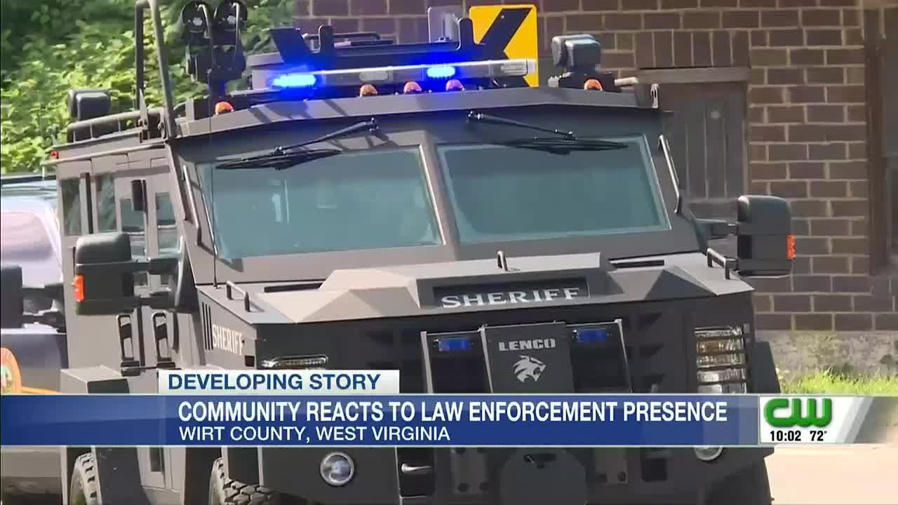 Community reacts to law enforcement presence in Wirt County, W.Va.