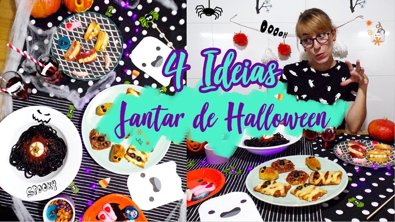 4 IDEIAS ÚLTIMA HORA PARA JANTAR DE HALLOWEEN  | ARTIMESOPHIA
