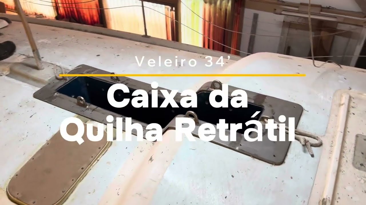 Caixa da Quilha Retrátil do Veleiro de 34’